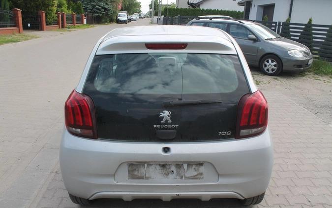 Peugeot 108 cena 15900 przebieg: 120413, rok produkcji 2015 z Przecław małe 56